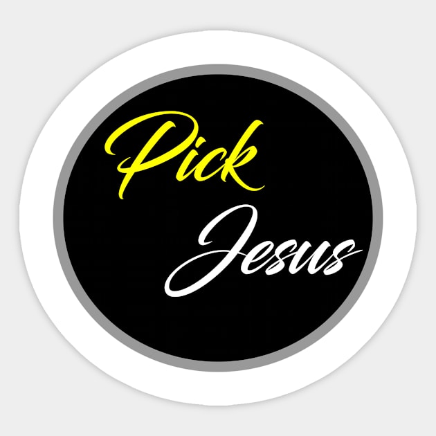 Christian Sticker by theshop